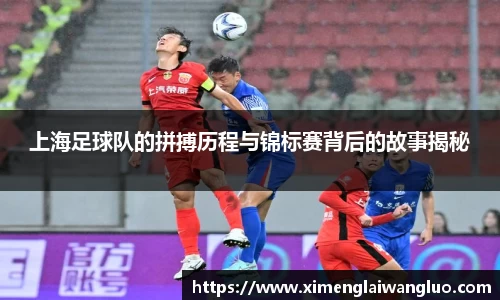 上海足球队的拼搏历程与锦标赛背后的故事揭秘
